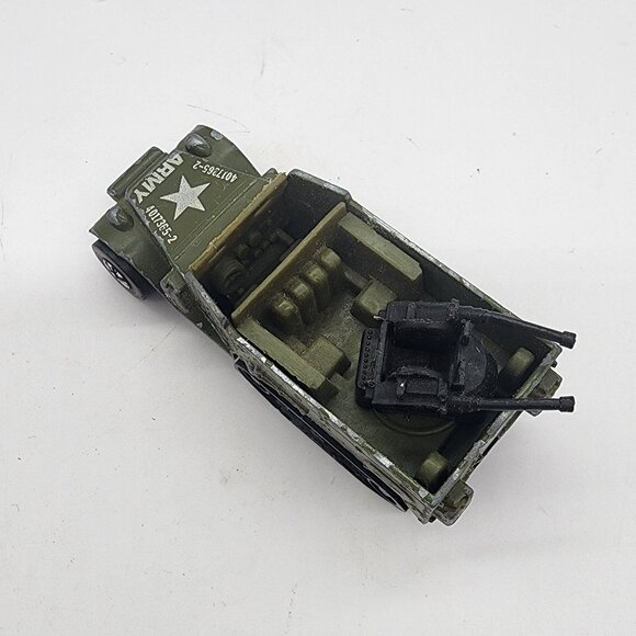 Hot Wheels Redline 1974 Gun Bucket US Army Military Half Track Vintage - Picture 8 of 10